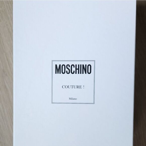 Moschino Patent Leather Block Heel Boot - Picture 13 of 14